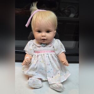 Vtg 1995 Blonde Baby So Beautiful Baby Doll